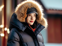选对羽绒服，温暖随行，服选购指南，让温暖随行，冬季